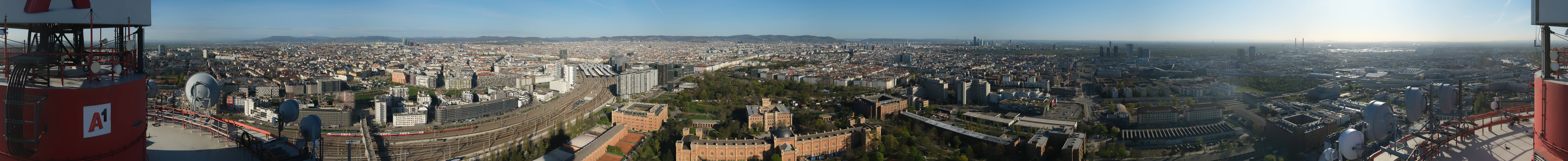 Archived image Webcam Vienna - View of the city