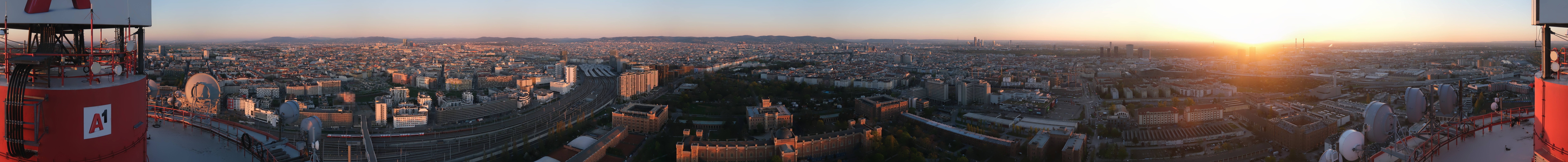 Archived image Webcam Vienna - View of the city