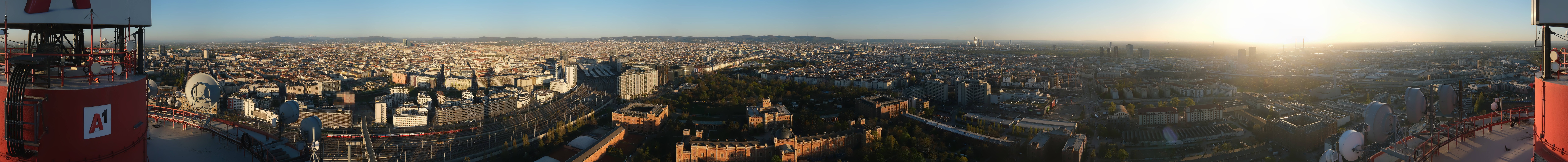 Archived image Webcam Vienna - View of the city