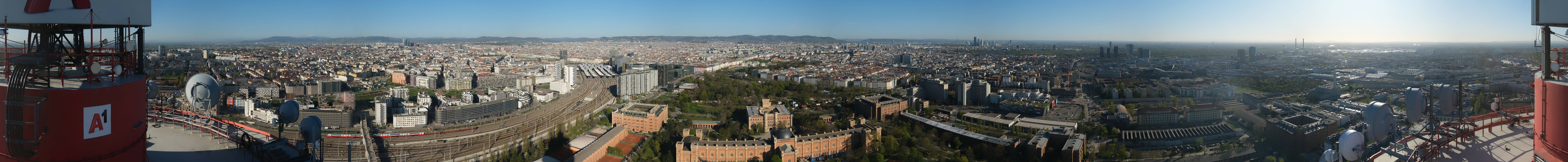 Archived image Webcam Vienna - View of the city
