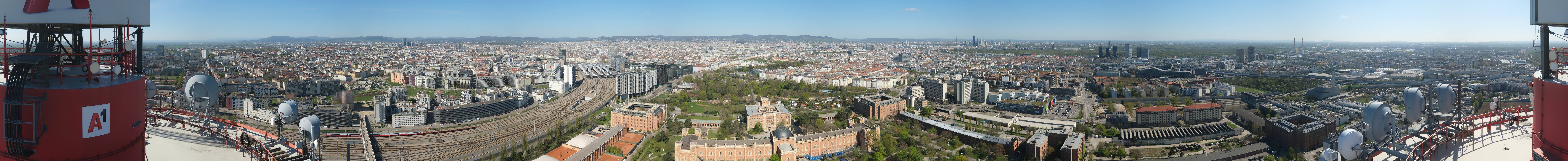 Archived image Webcam Vienna - View of the city