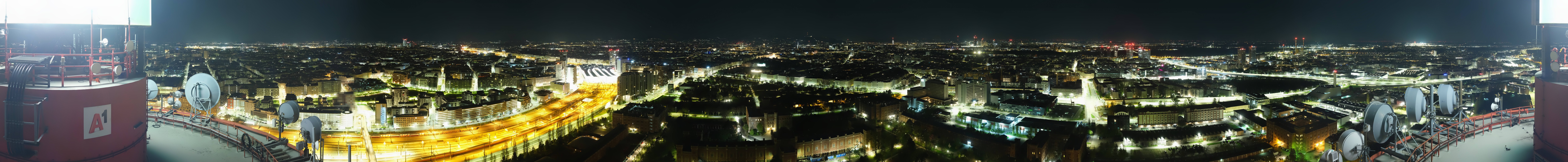 Archiv Foto Webcam Wien - Stadtpanorama