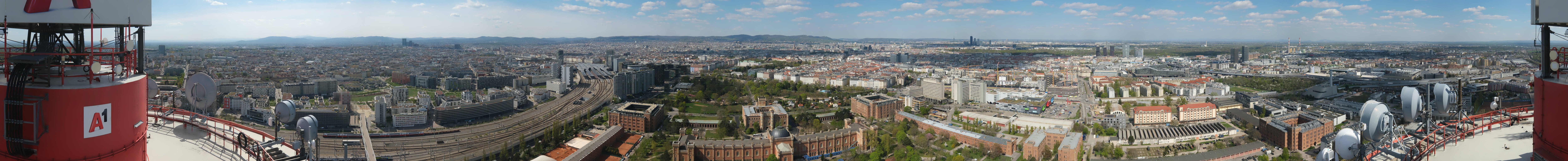 Archived image Webcam Vienna - View of the city