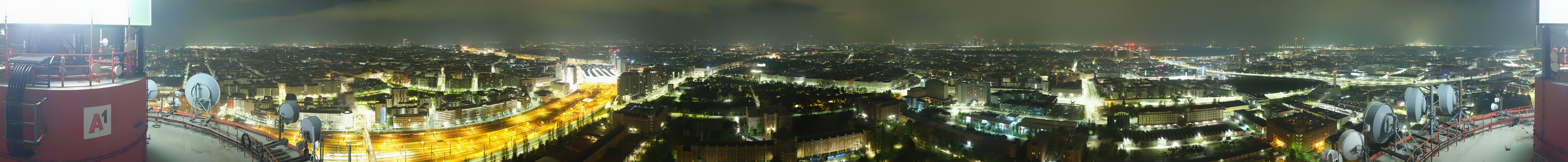 Archiv Foto Webcam Wien - Stadtpanorama