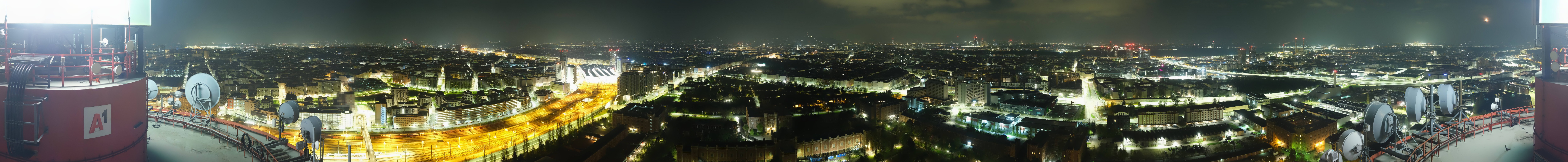 Archiv Foto Webcam Wien - Stadtpanorama