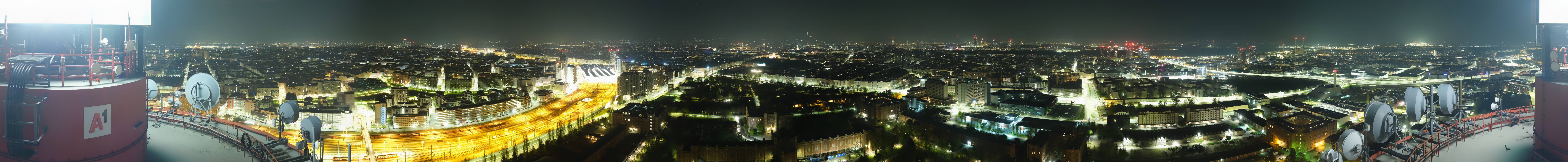 Archiv Foto Webcam Wien - Stadtpanorama