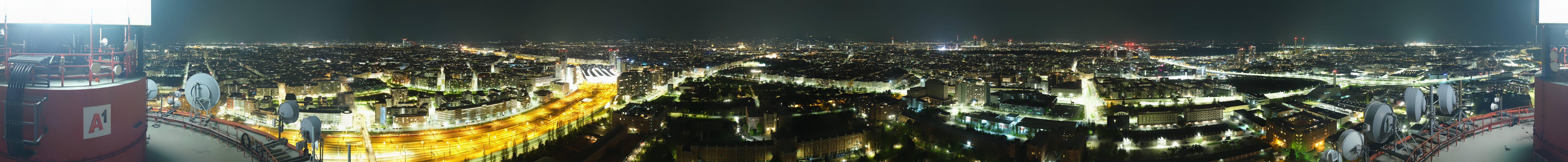 Archiv Foto Webcam Wien - Stadtpanorama