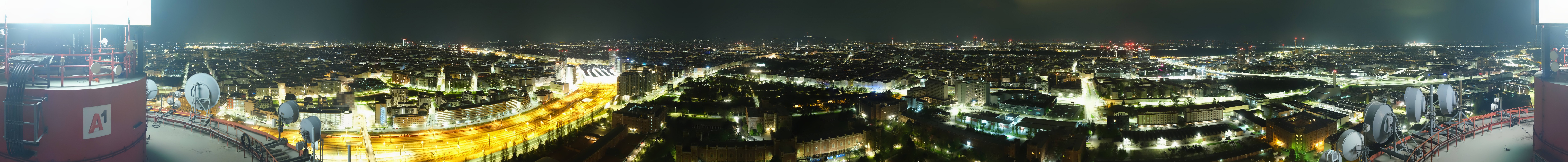 Archiv Foto Webcam Wien - Stadtpanorama