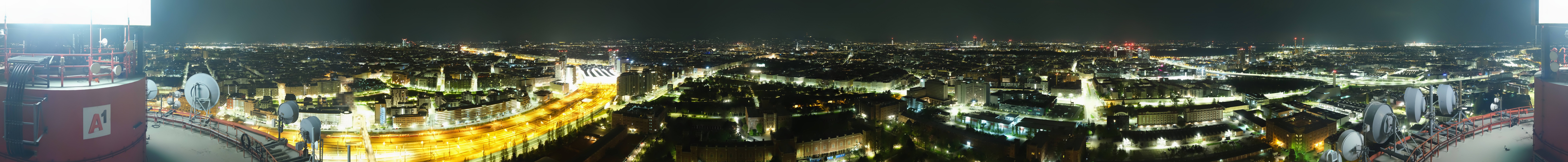 Archiv Foto Webcam Wien - Stadtpanorama