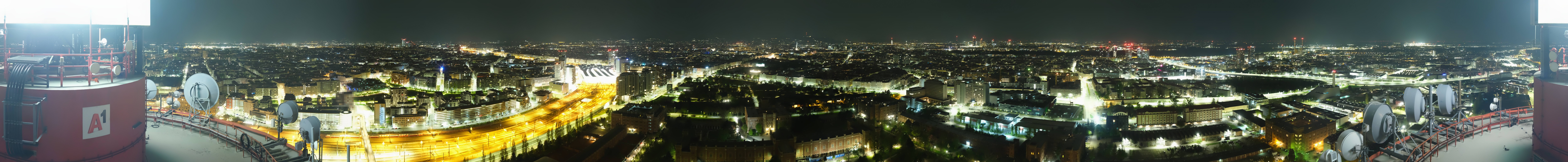 Archiv Foto Webcam Wien - Stadtpanorama