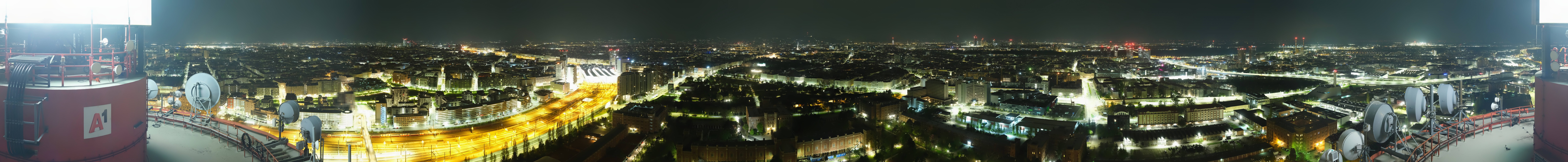 Archiv Foto Webcam Wien - Stadtpanorama