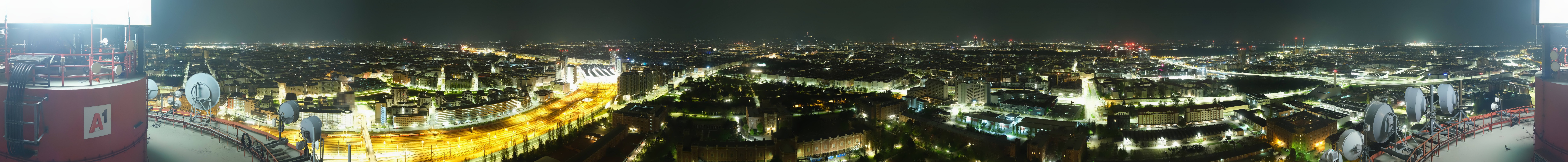 Archiv Foto Webcam Wien - Stadtpanorama
