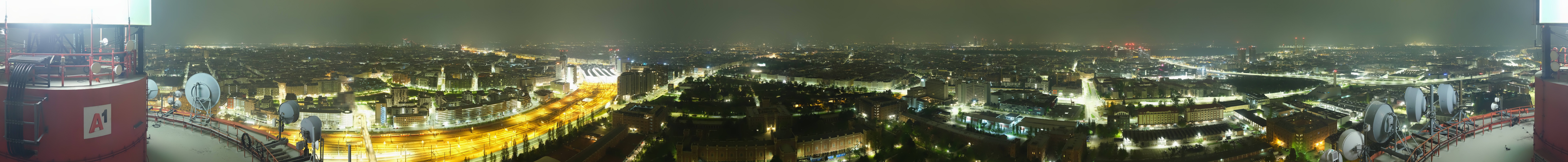 Archiv Foto Webcam Wien - Stadtpanorama