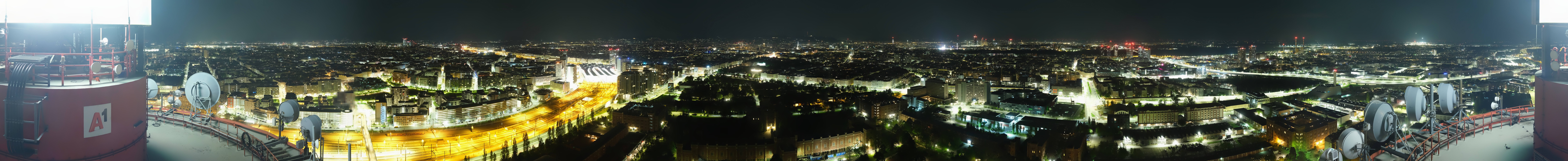 Archiv Foto Webcam Wien - Stadtpanorama