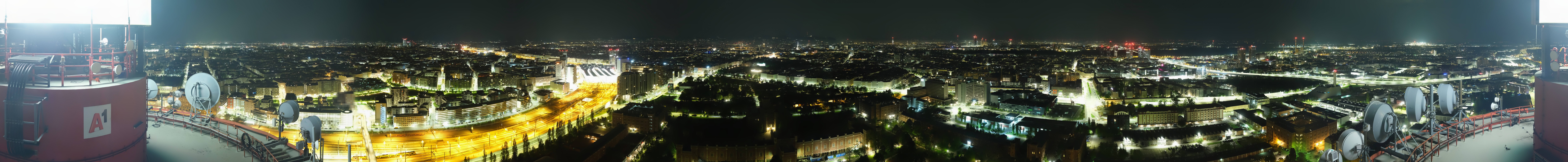 Archiv Foto Webcam Wien - Stadtpanorama