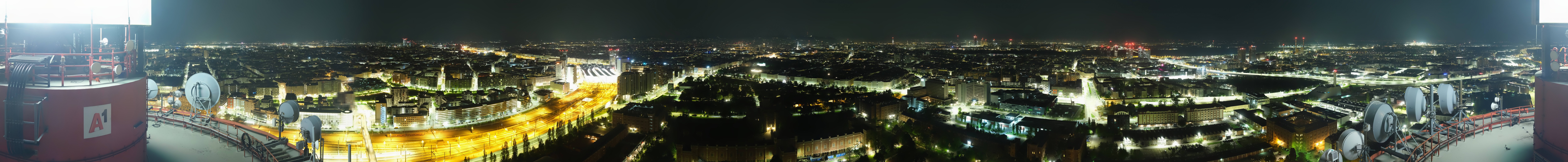 Archiv Foto Webcam Wien - Stadtpanorama