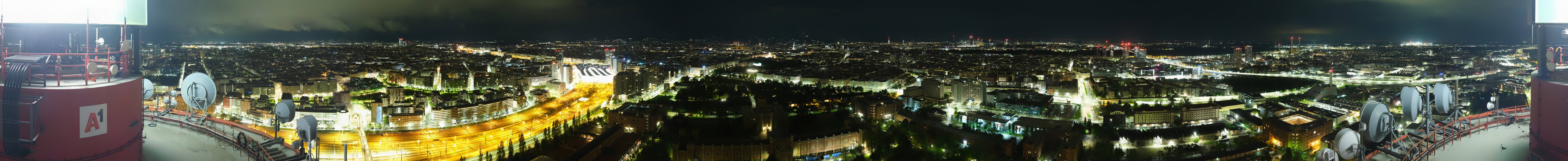 Archiv Foto Webcam Wien - Stadtpanorama