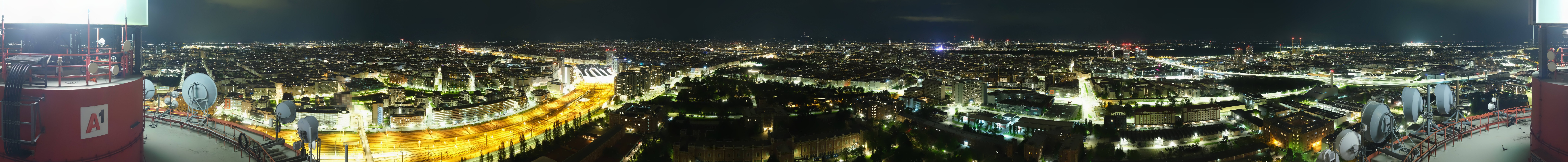 Archiv Foto Webcam Wien - Stadtpanorama