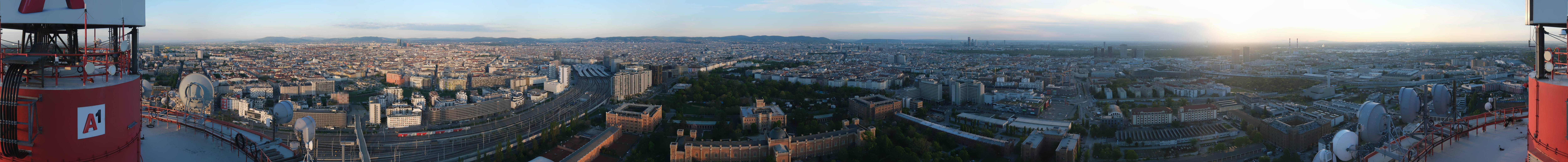 Archived image Webcam Vienna - View of the city