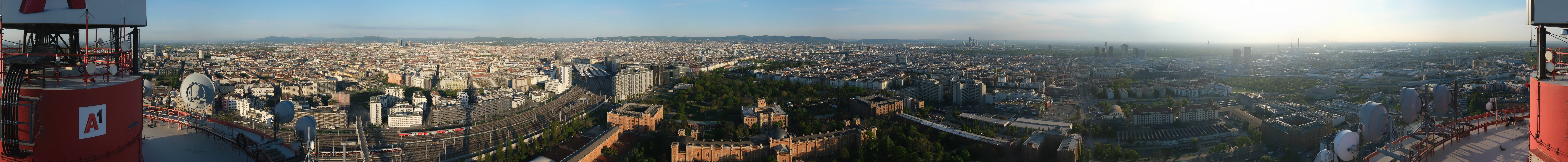 Archived image Webcam Vienna - View of the city