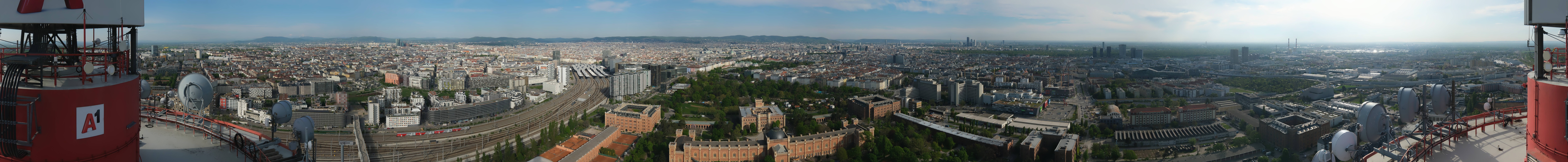 Archived image Webcam Vienna - View of the city