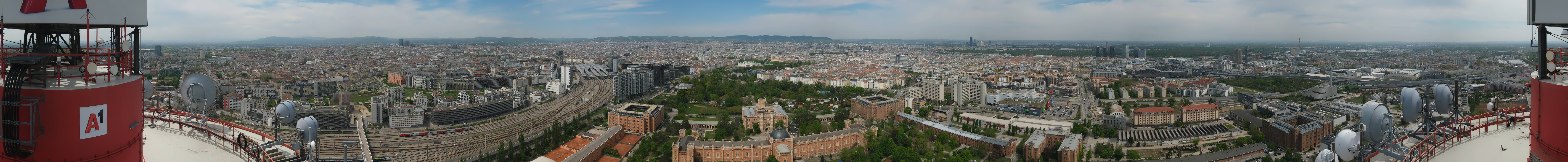 Archived image Webcam Vienna - View of the city