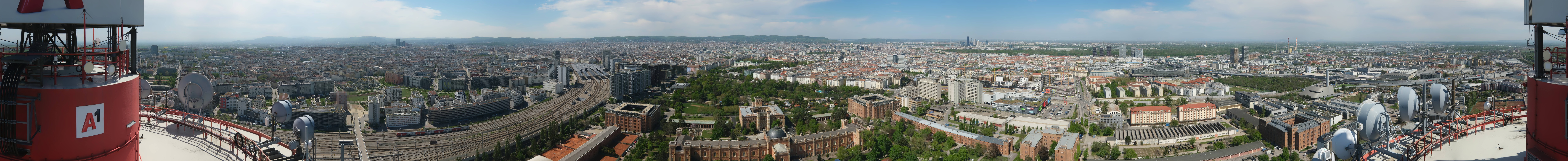 Archived image Webcam Vienna - View of the city