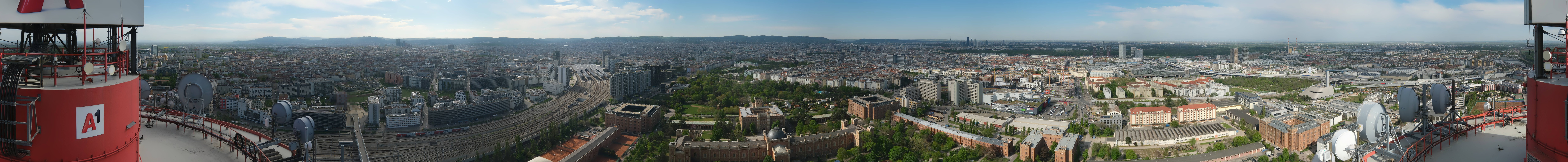 Archived image Webcam Vienna - View of the city