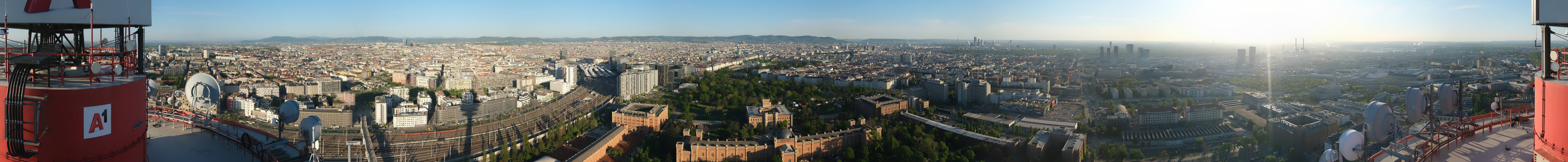 Archived image Webcam Vienna - View of the city