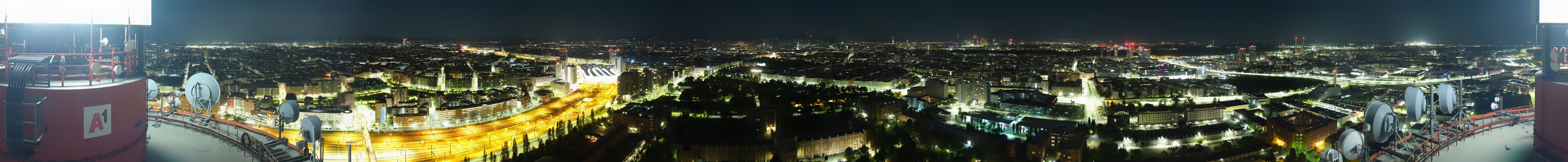 Archiv Foto Webcam Wien - Stadtpanorama
