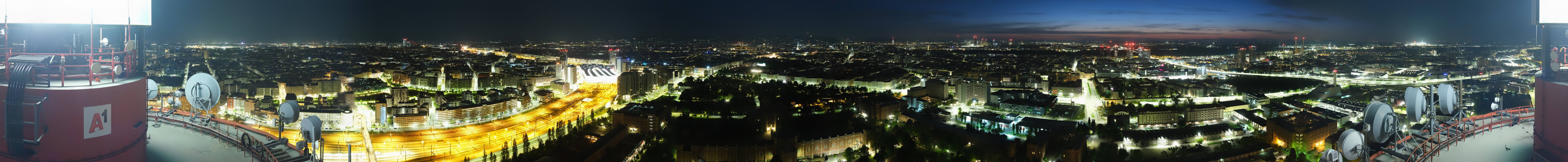 Archiv Foto Webcam Wien - Stadtpanorama