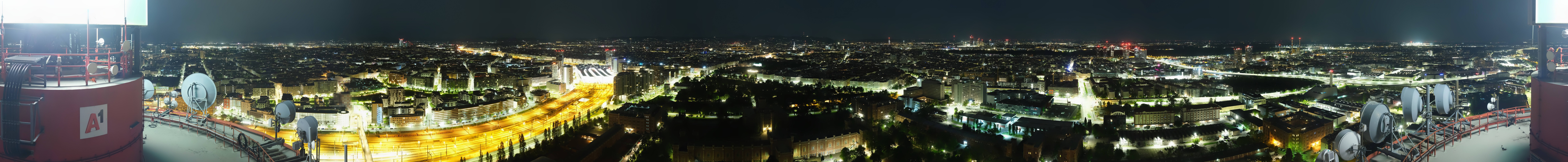 Archived image Webcam Vienna - View of the city