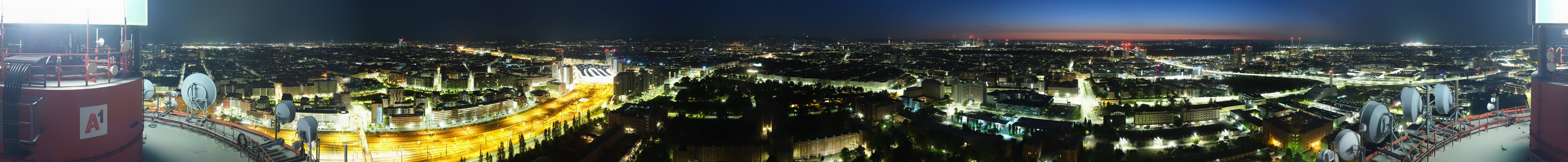 Archived image Webcam Vienna - View of the city