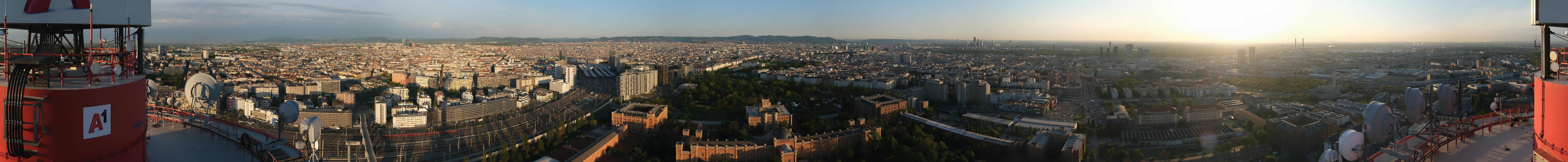 Archived image Webcam Vienna - View of the city