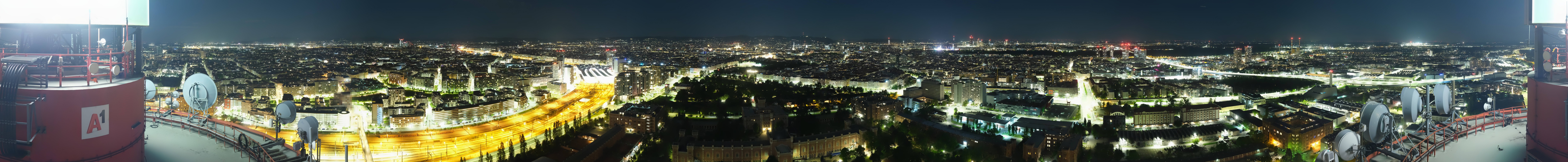 Archiv Foto Webcam Wien - Stadtpanorama
