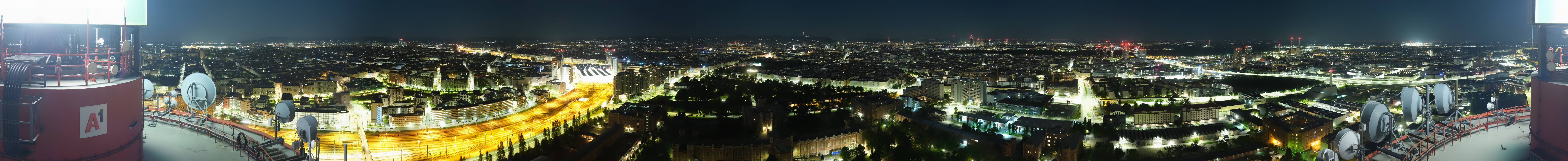 Archiv Foto Webcam Wien - Stadtpanorama