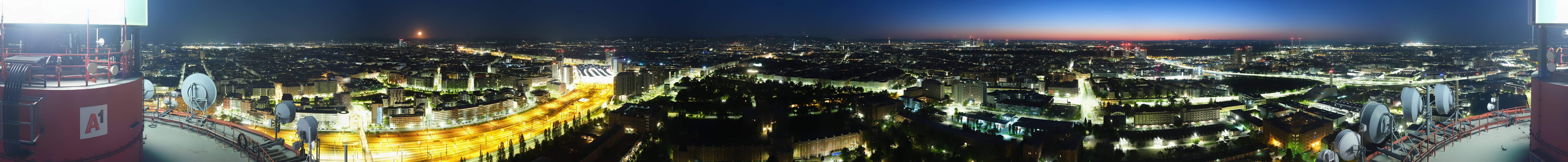 Archiv Foto Webcam Wien - Stadtpanorama