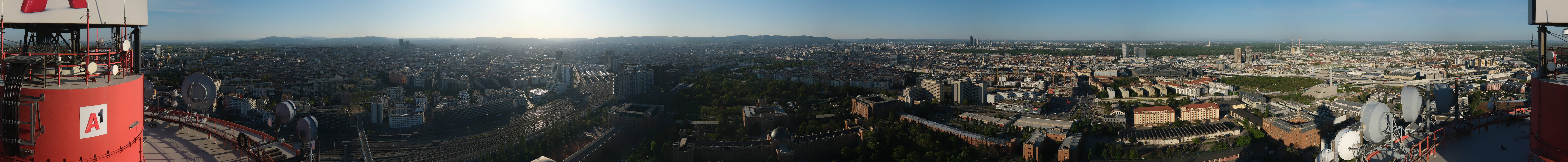 Archived image Webcam Vienna - View of the city