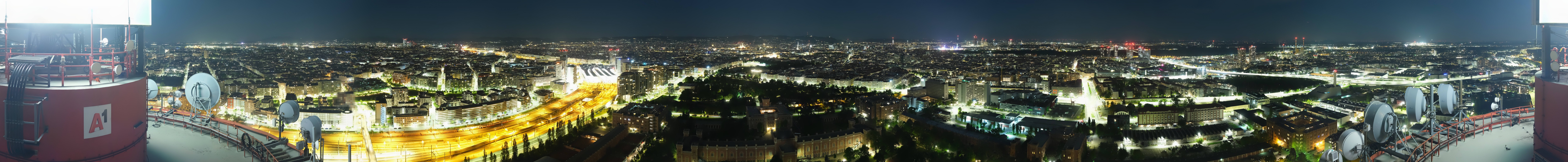 Archived image Webcam Vienna - View of the city