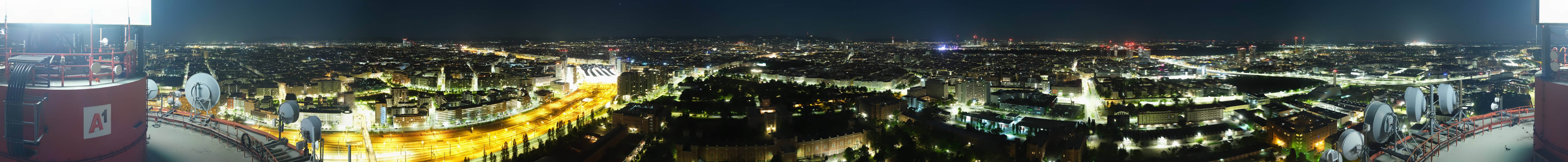 Archiv Foto Webcam Wien - Stadtpanorama