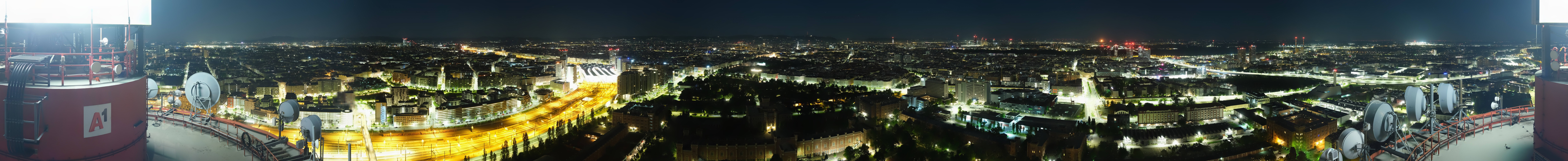 Archiv Foto Webcam Wien - Stadtpanorama