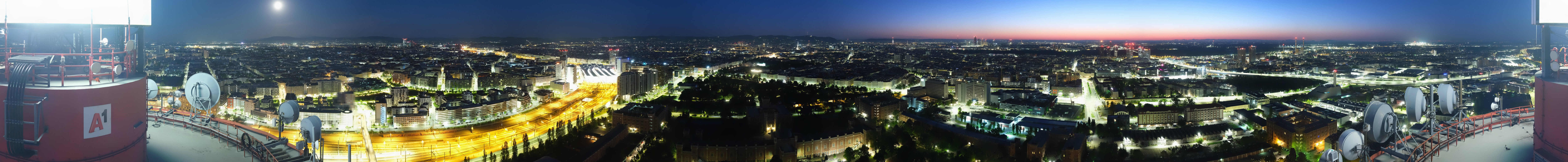 Archiv Foto Webcam Wien - Stadtpanorama