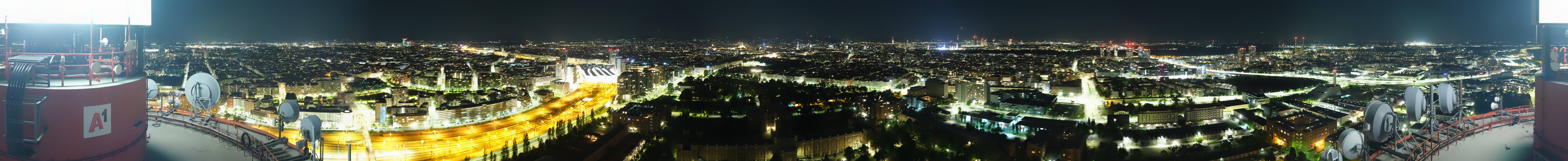 Archiv Foto Webcam Wien - Stadtpanorama