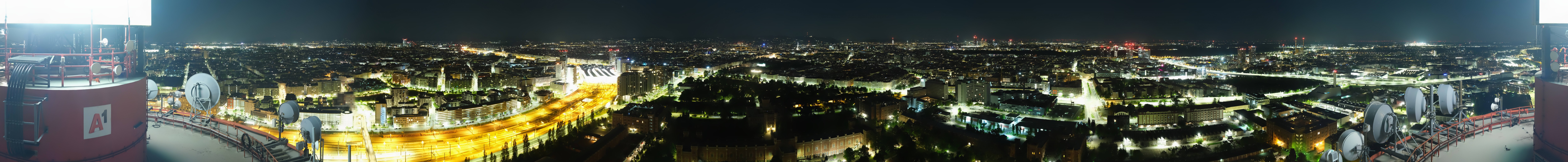 Archiv Foto Webcam Wien - Stadtpanorama