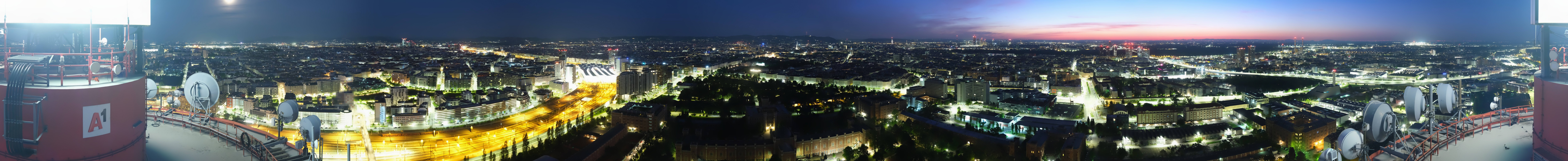 Archived image Webcam Vienna - View of the city