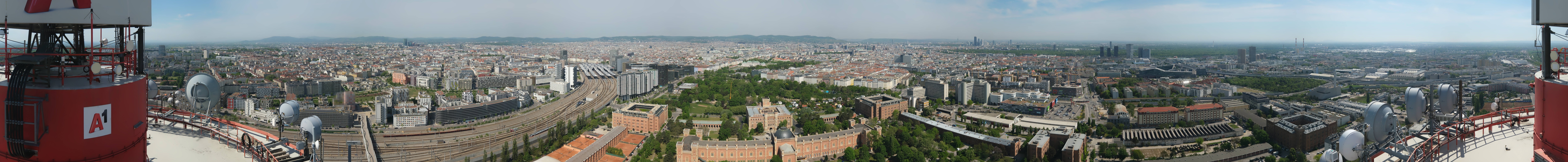 Archived image Webcam Vienna - View of the city