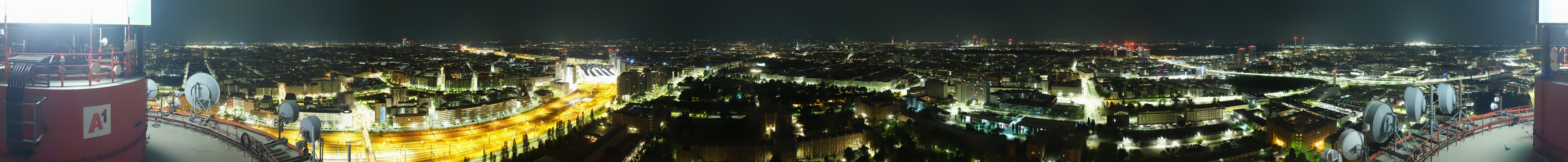 Archiv Foto Webcam Wien - Stadtpanorama