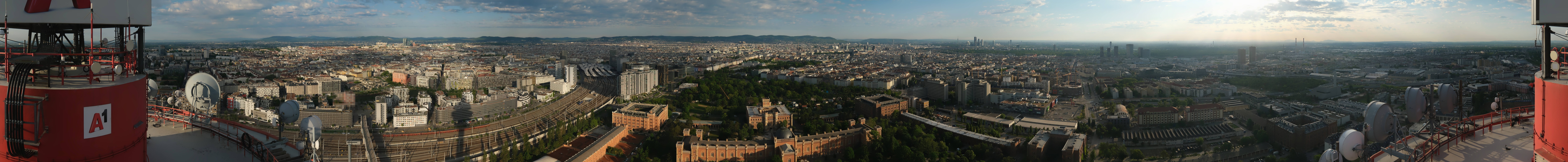 Archived image Webcam Vienna - View of the city