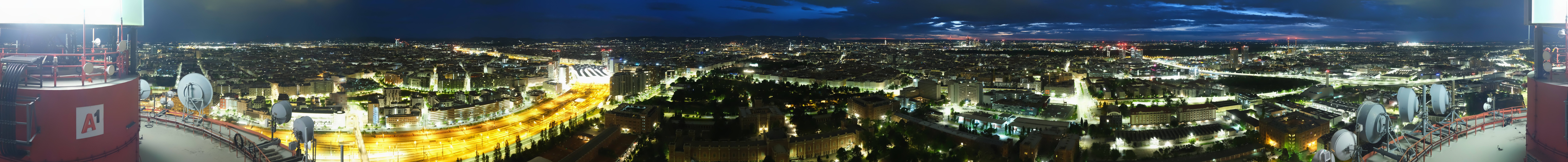 Archiv Foto Webcam Wien - Stadtpanorama