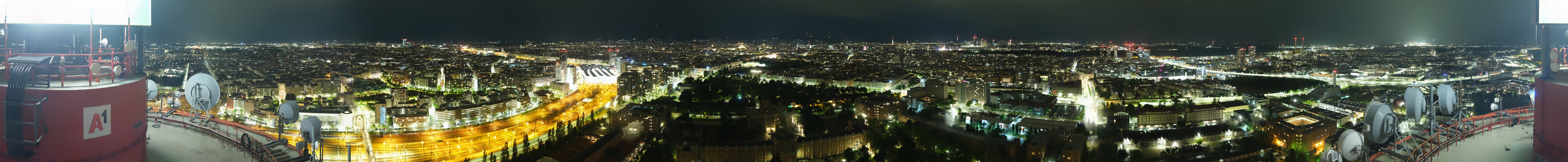 Archiv Foto Webcam Wien - Stadtpanorama